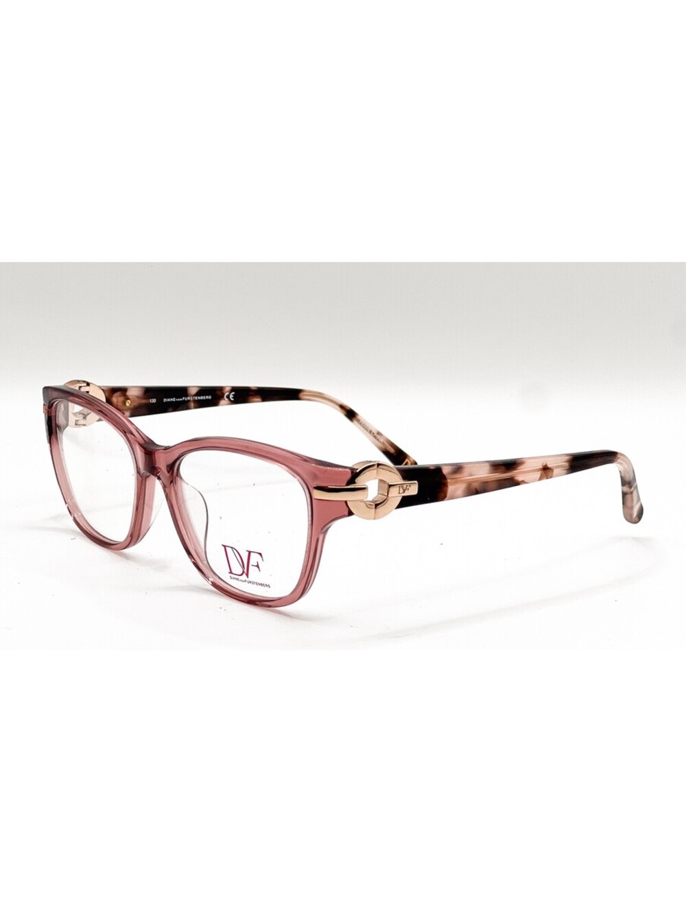 Diane Von Furstenberg DVF5066 651 Red Eyeglasses Authentic Eyeglass Frames 50-17